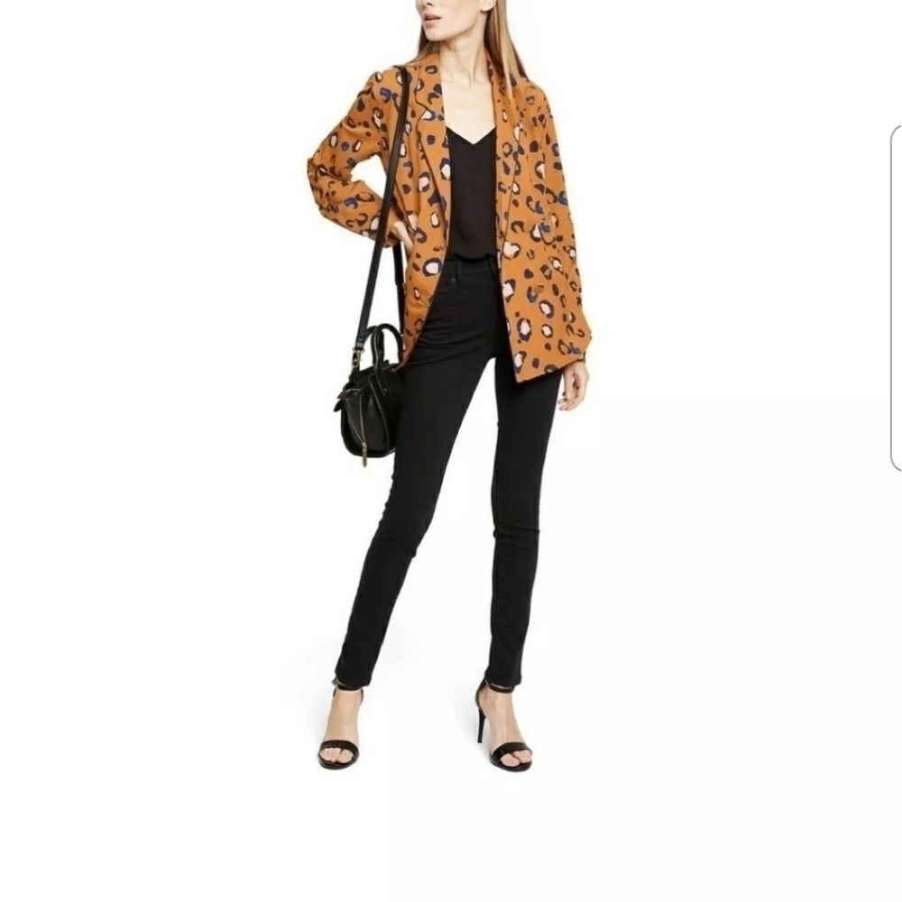 ‎3.1 Phillip Lim for Target leopard blazer C33